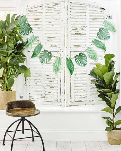 Tropical Palm Leaves Garland