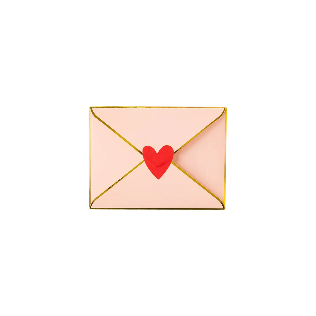 Valentine Love Note Party Favor Treat Box
