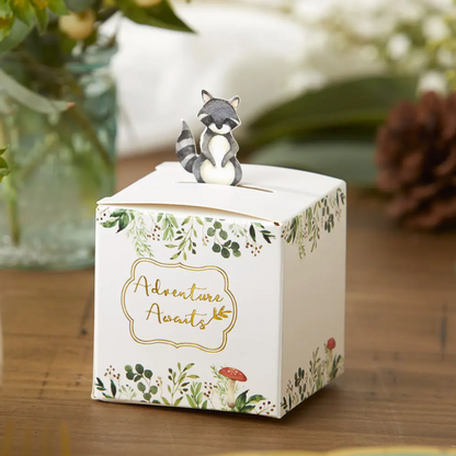 Woodland Animal 'Adventure Awaits' Party Favor Boxes - 24pk