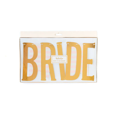 Bride To Be Word Banner