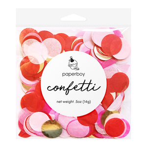 XOXO Valentine's Day Confetti - Red, Pink, Gold