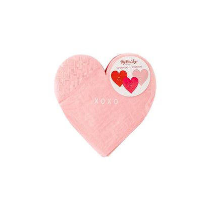 Conversation Heart Paper Napkin Set - 24pk