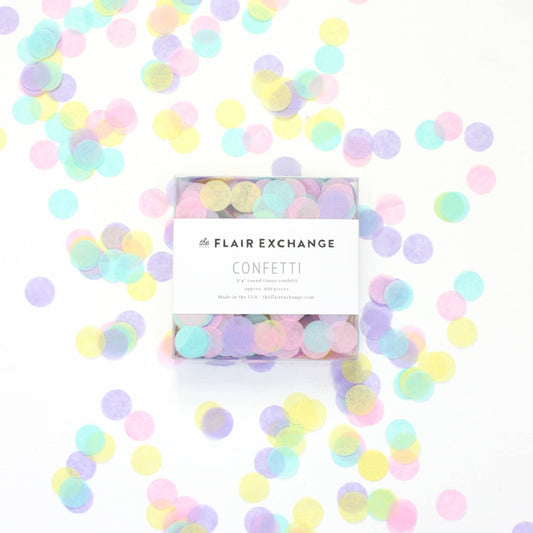 Enchanted Pastel Hand-Cut Confetti