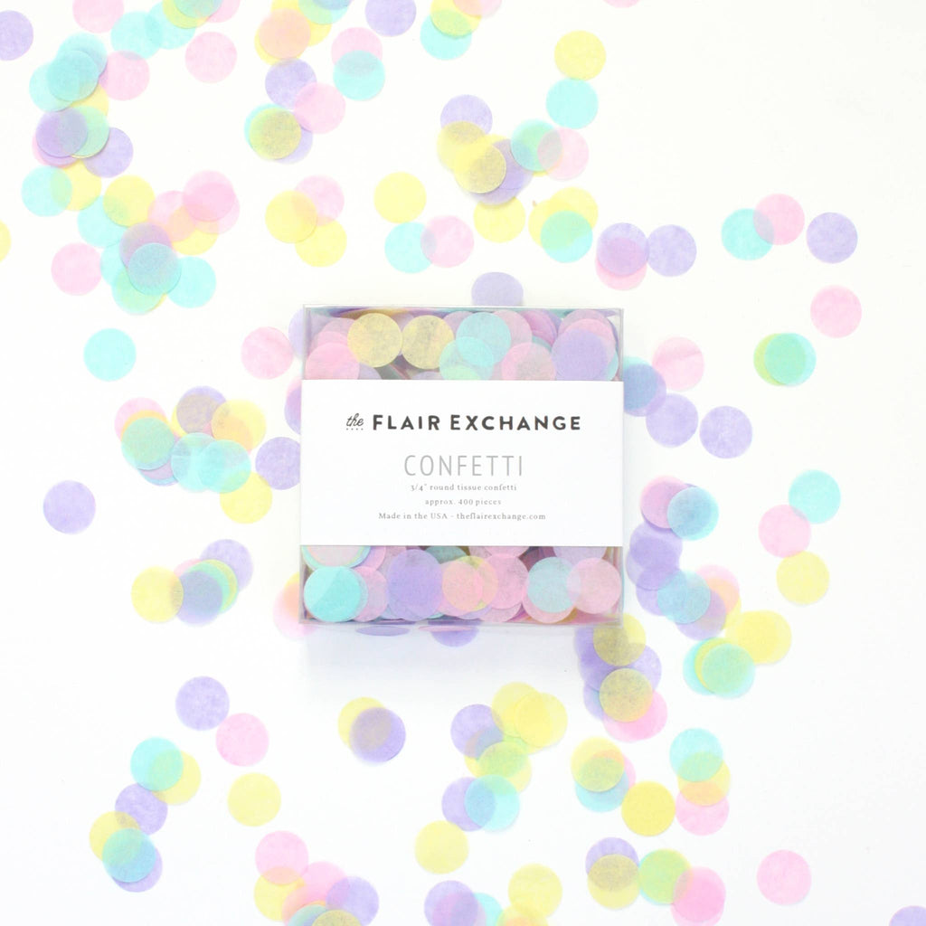 Enchanted Pastel Hand-Cut Confetti