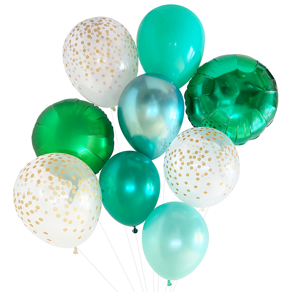 Balloon Bouquet - Emerald Green