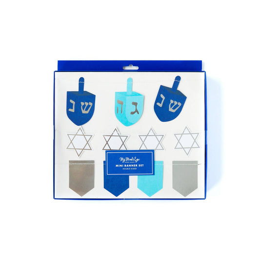 Hanukkah Mini Banner Set