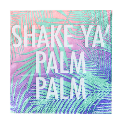 Shake Ya Palm Palm Cocktail Napkins - 20 Pk.