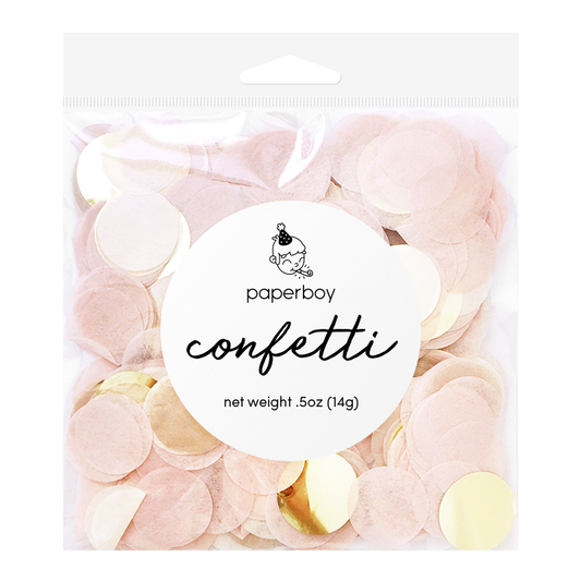 Confetti - Blush & Gold