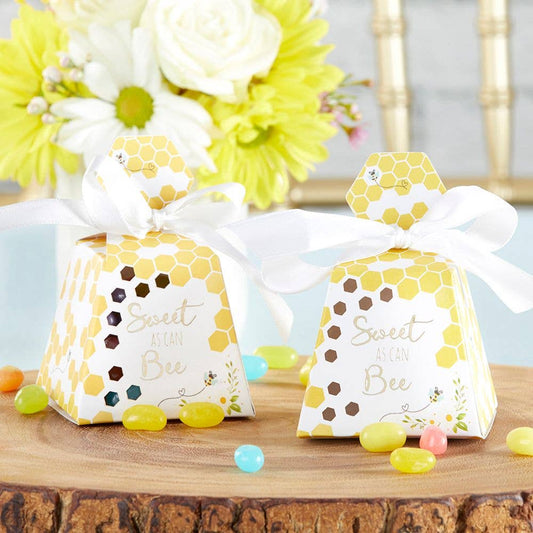 Sweet as Can Bee Party Favor Boxes - 24pk