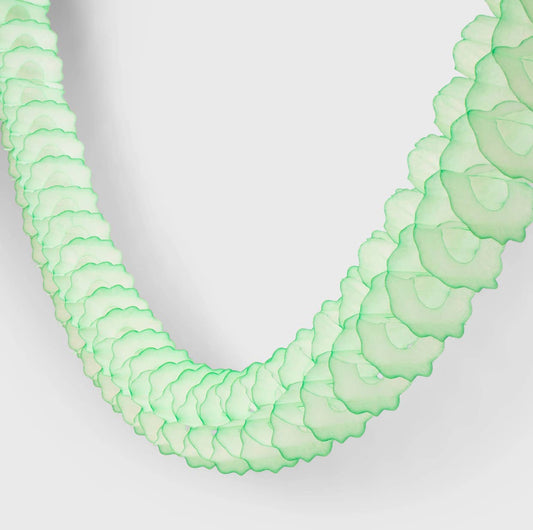 Classic Garland Streamer Light Green 12 feet