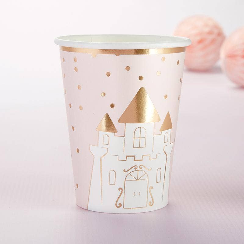 Princess Castle Paper Party Cups 8 oz