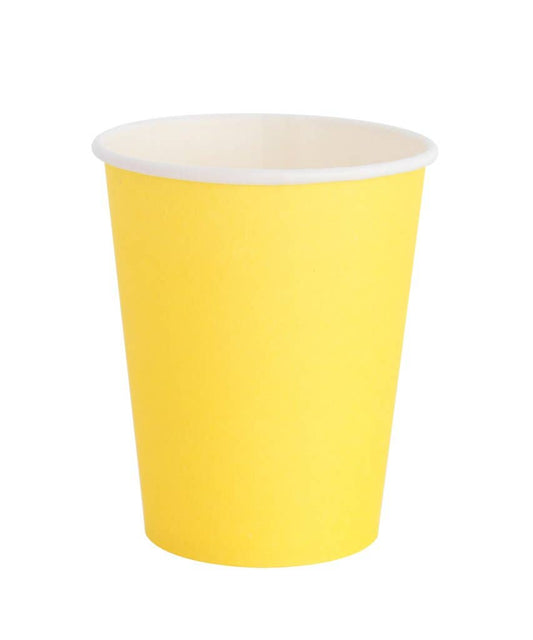 Happy Yellow 8oz Party Cups - 8pk