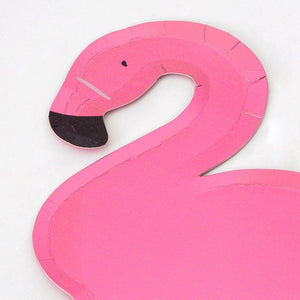 Pink Flamingo Party Plates